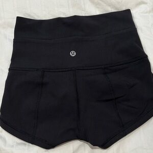 lululemon athletica Black High-Rise Athletic Shorts